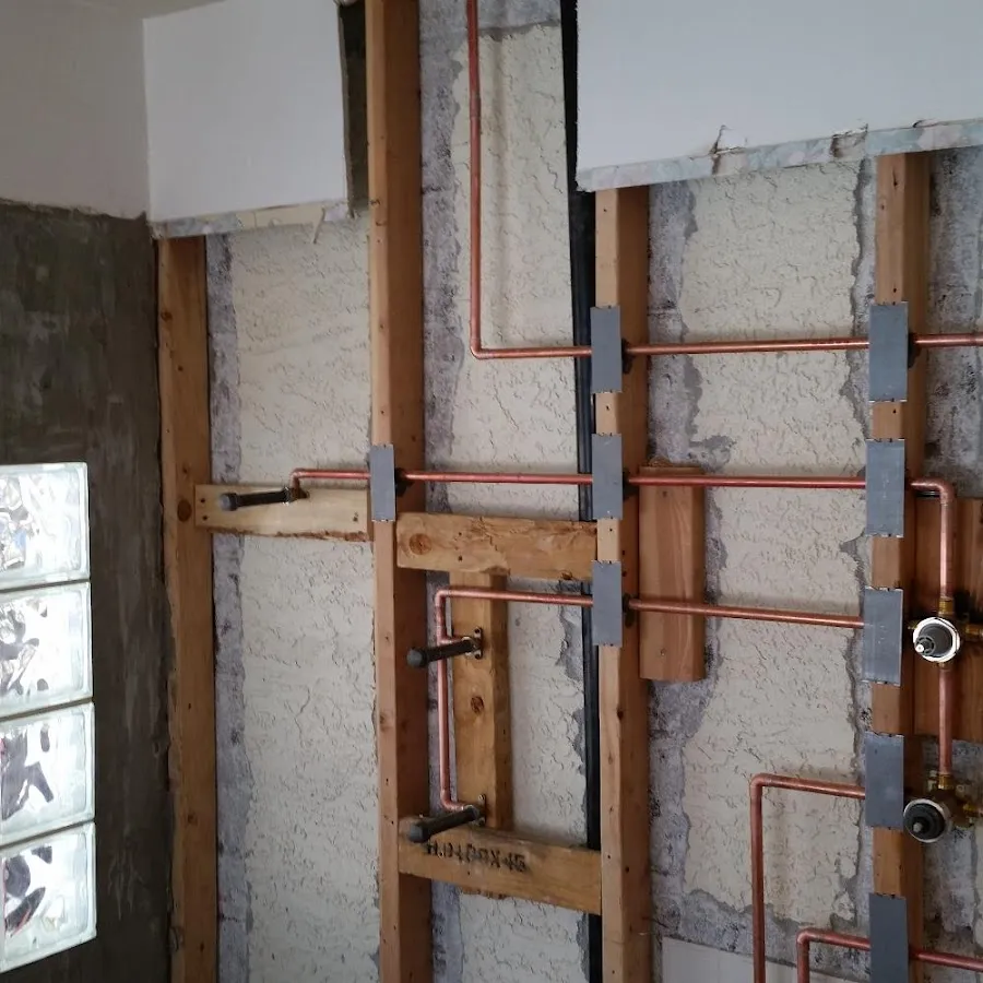 Copper pipe installation for Repiping in Rumford